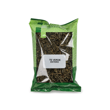 Té verde entero, 100g.