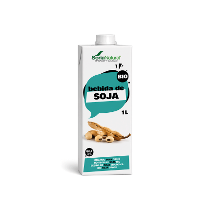 Bebida de Soja Ecológica, 1litro.