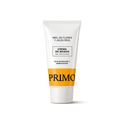 Crema de Manos de Miel con Jalea Real, 100ml. Primo