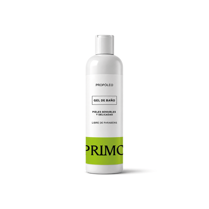 Gel de baño de Propóleo para pieles sensibles y delicadas, 500ml. Primo