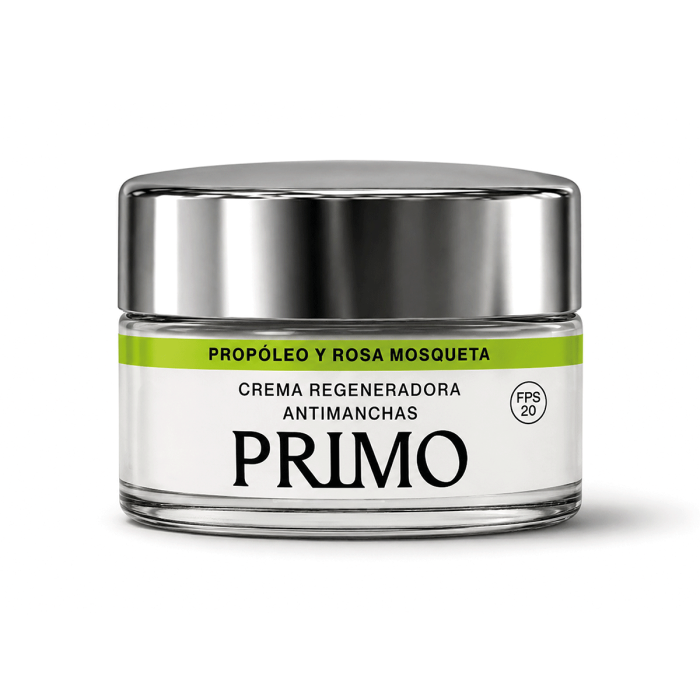 Crema facial de Propóleo y Rosa Mosqueta, 50ml. Primo