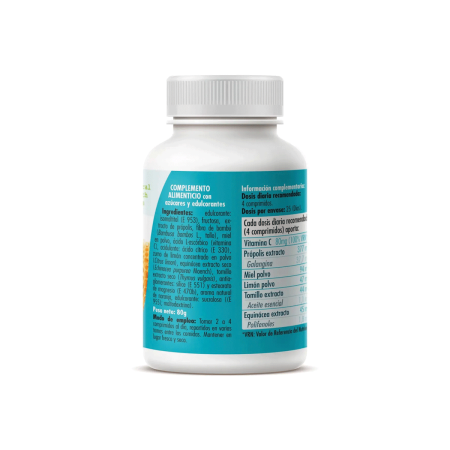 Propóleo Masticable + Vit. C + Equinácea, 100 Comprimidos de 800mg. 2