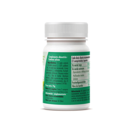 Té verde + Té rojo + Piña, 60 Cápsulas de 500mg. 2