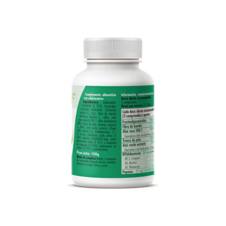Aloe Vera Plus Masticable, 100 Comprimidos de 1g. 3
