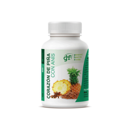 Corazón de piña masticable, 100 Comprimidos de 600mg. 1