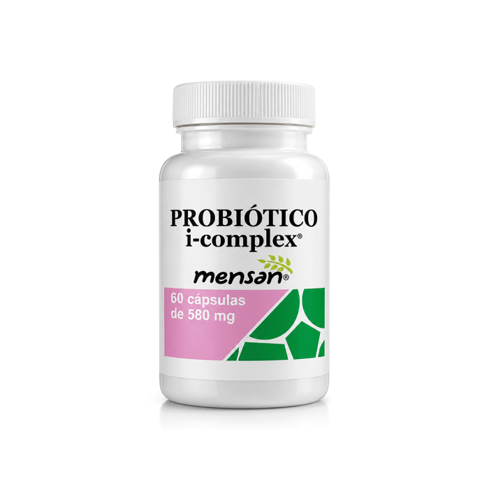 Probiotico I-Complex, 60 Cápsulas de 580mg.