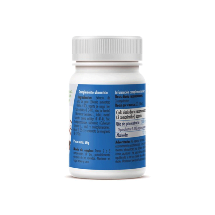 Uña de gato, 100 Comprimidos de 500mg. 2