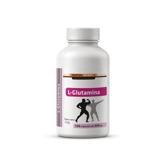 L-Glutamina, 120 Cápsulas de 800mg.