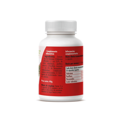 Valeriana y Pasiflora, 90 Comprimidos 450mg. (15 días) 3