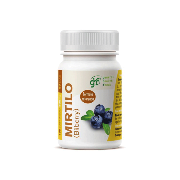 Mirtilo arándano, 100 Cápsulas de 500mg. (50 días) 1
