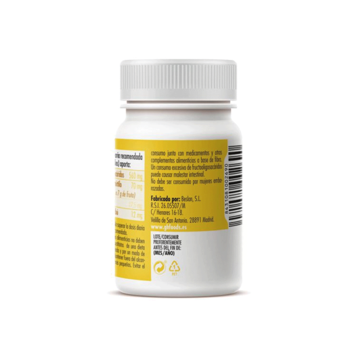 Mirtilo arándano, 100 Cápsulas de 500mg. (50 días) 3