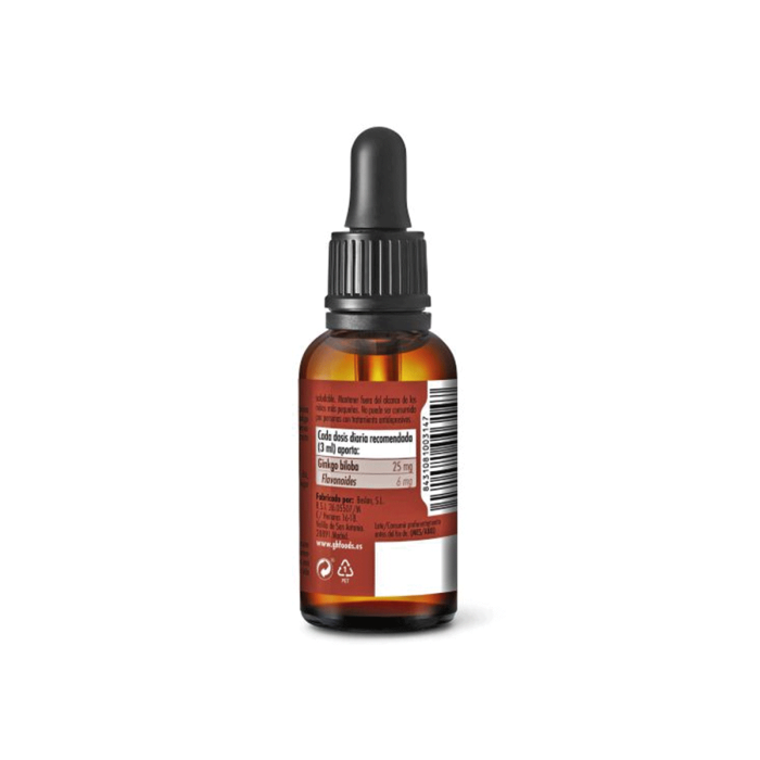 Extracto de Gingko Biloba glicerina, 50ml. 3