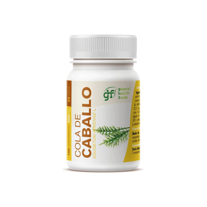 Cola de caballo, 100 comprimidos de 500mg. 1