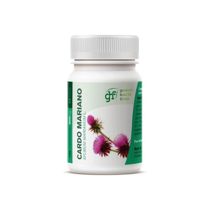 Cardo Mariano, 100 comprimidos de 500mg. 1