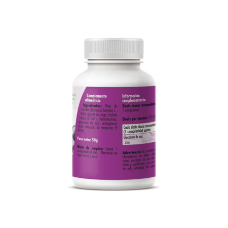Zinc , 100 Comprimidos de 500mg. (100 días) 3