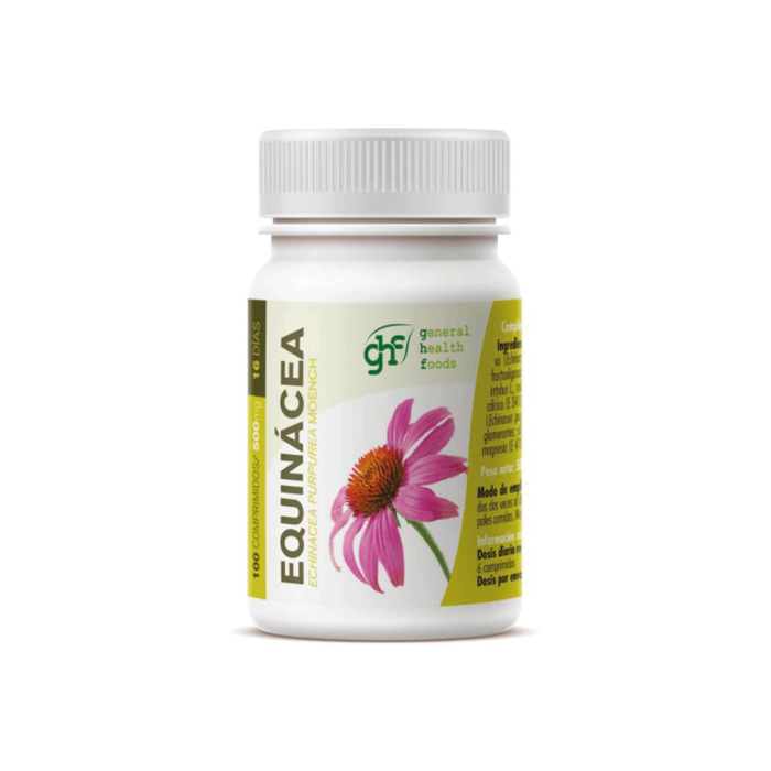 Equinácea, 100 Comprimidos de 500mg. (16 días) 1