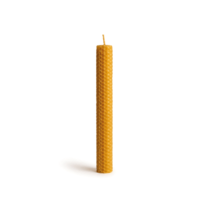 Vela larga 100% cera pura de abeja Primo