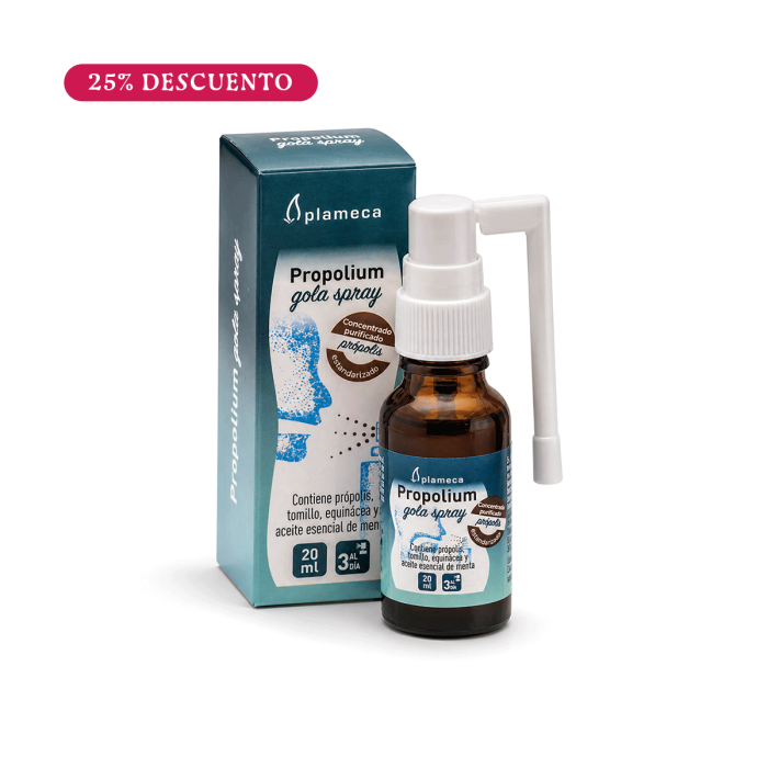 Spray de Propóleo con equinácea y tomillo, 25ml. Oferta