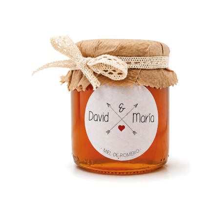 Regalo Tarro de Miel Monofloral, 300g. 1