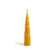 Vela espiral pequeña 100% cera pura de abeja
