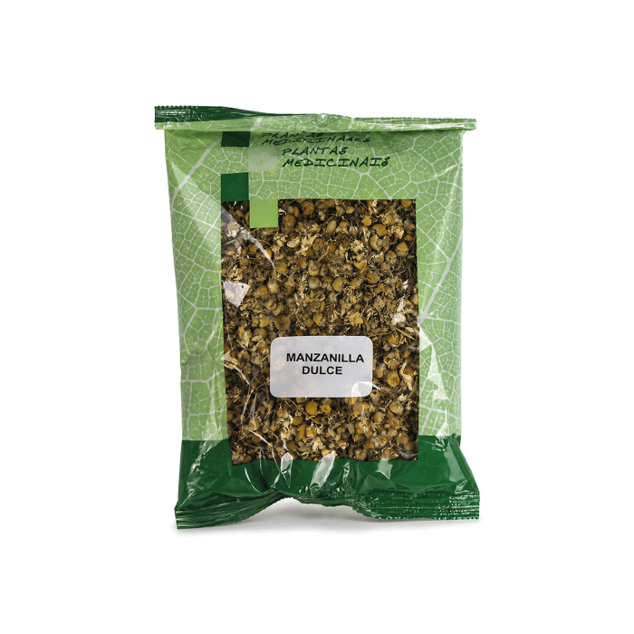 Manzanilla Dulce entera, 50g.