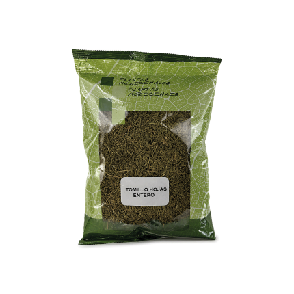 Tomillo hoja entera, 100g.