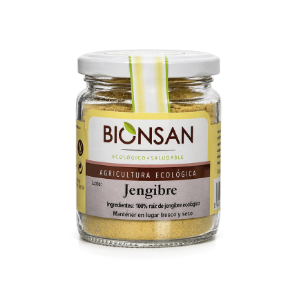 Jengibre en Polvo Ecológico, 75g.