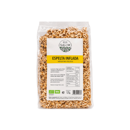 Espelta Hinchada Ecológica, 125g.