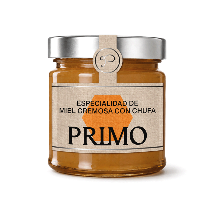 Especialidad de Miel Cremosa con Chufa, 250g. 1