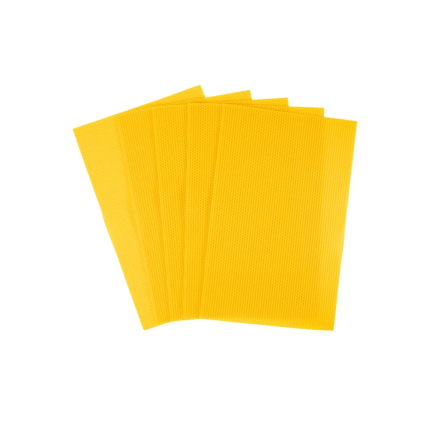 Lámina de cera de Abeja para colmenas Dadant (42x27), 10Kg.