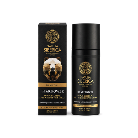 Crema facial Antiarrugas Súper Intensiva para hombre, 50ml.