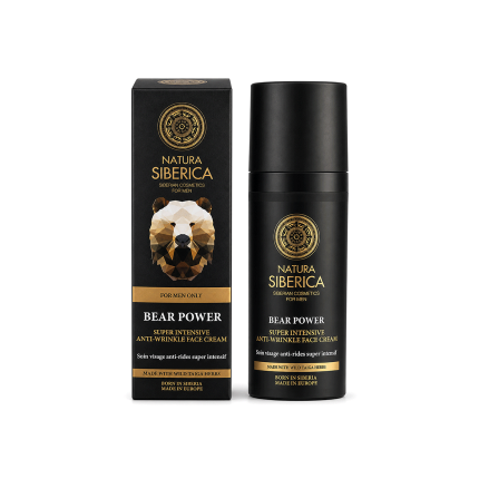 Crema facial Antiarrugas Súper Intensiva para hombre, 50ml.