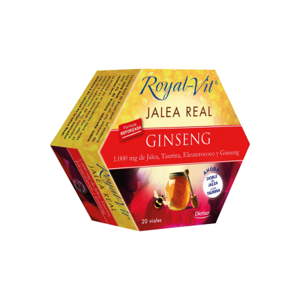 Jalea Real Royal-Vit con Ginseng, 20 ampollas 1