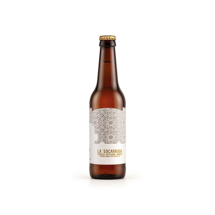 Cerveza La Socarrada, 33cl.