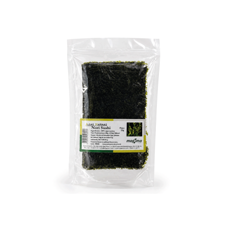 Alga Nori Sushi 7 hojas, 25g.