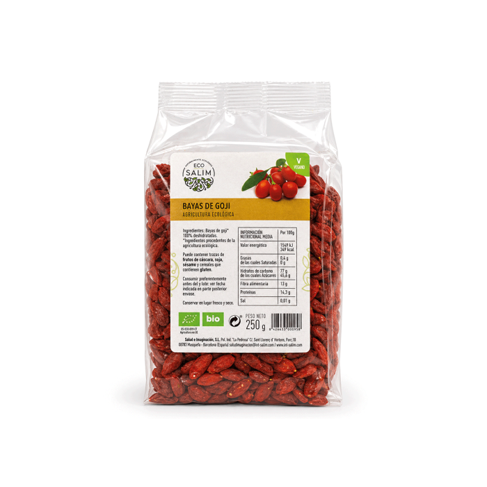 Bayas de Goji, 250g.