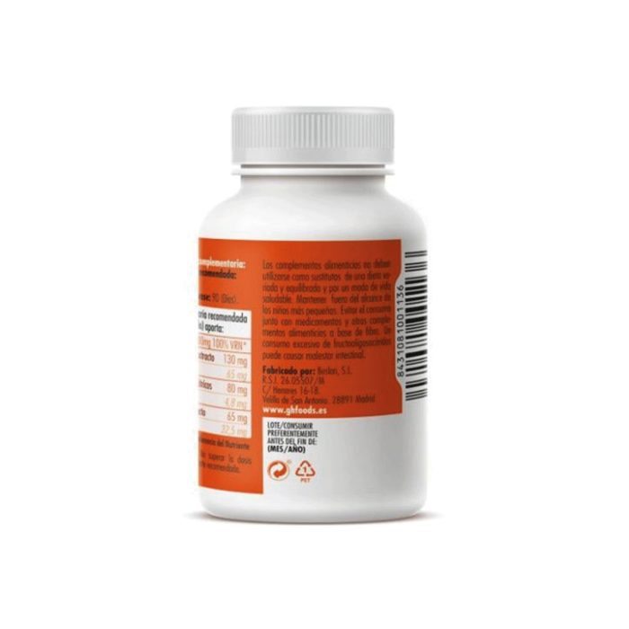 Vitamina C complex, 90 Cápsulas de 1000mg. (90 días) 2