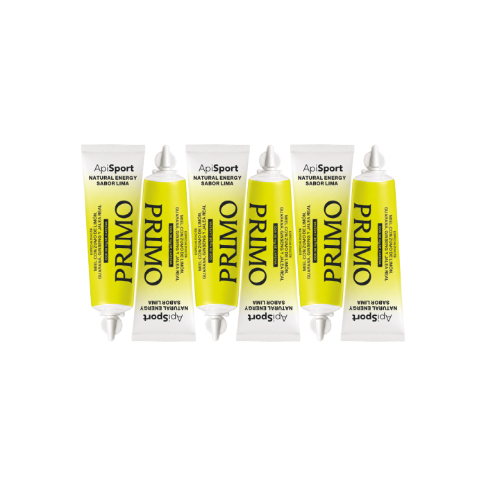 Gel Energético Apisport Sabor Lima, Caja 6 tubos 3
