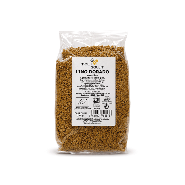 Lino Dorado Ecológico, 300g.