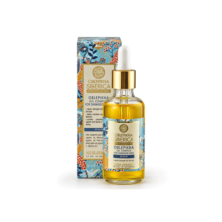Complejo de Aceites Oblepikha “Reparador de Puntas”, 50ml.