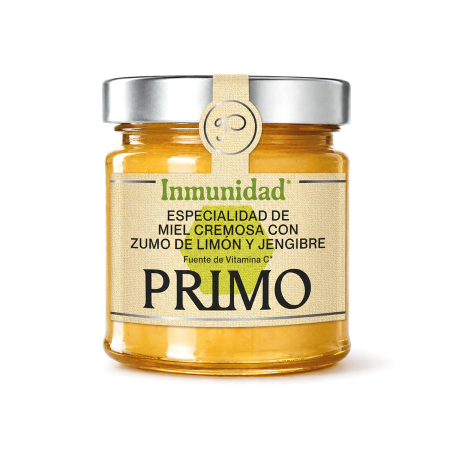 Especialidad de Miel Cremosa con Jengibre y Limón, 250g. 1