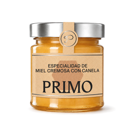 Especialidad de Miel Cremosa con Canela, 250g. Primo