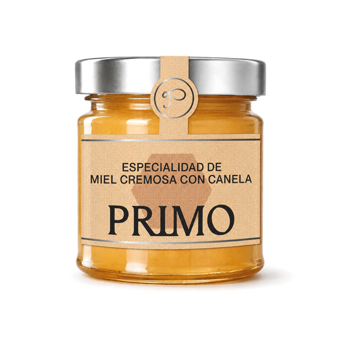Especialidad de Miel Cremosa con Canela, 250g. Primo