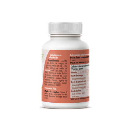 Omega 3, 6 y 9, 50 perlas de 720mg. (27 días) 3