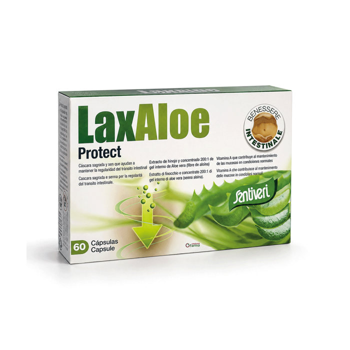 Lax Aloe, 60 Cápsulas