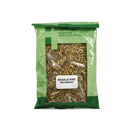 Regaliz raíz triturada, 100g.