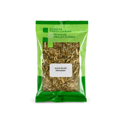 Olivo hojas trituradas, 50g.