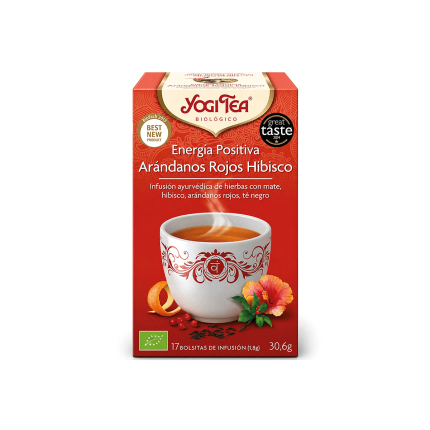 Yogi Tea "Energía Positiva", 17 Bolsitas
