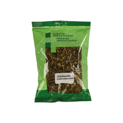 Equinácea purpurea raíz triturada, 100g.