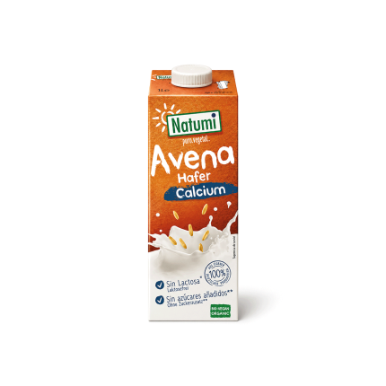 Bebida de Avena con Calcio Ecológica, 1litro